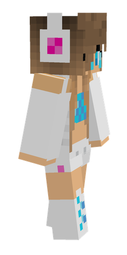 Brown skin: body, right side render