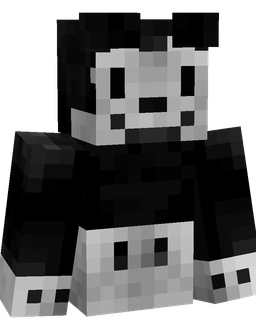 Black skin: bust render