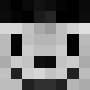 Black skin: face render