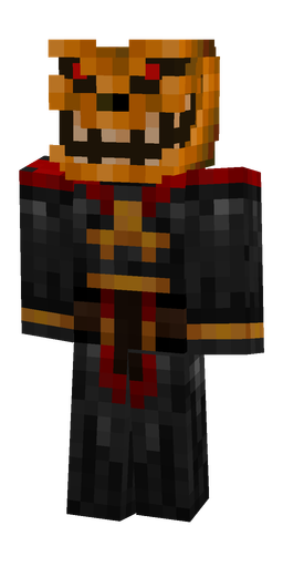 Black skin: body, front render