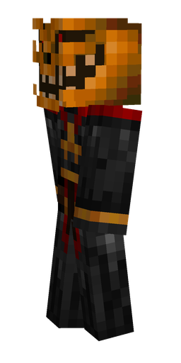 Black skin: body, left side render