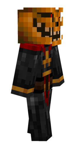 Black skin: body, right side render