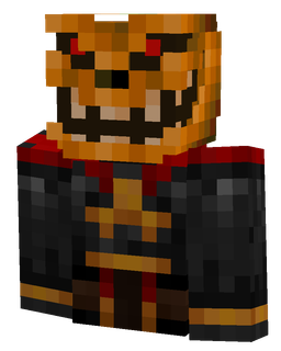 Black skin: bust render