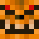 Black skin: face render