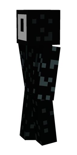Black skin: body, left side render