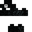 Black skin: raw texture render