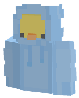 Blue skin: bust render