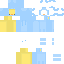 Blue skin: raw texture render