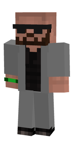 Black skin: body, front render