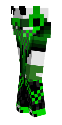 Black skin: body, left side render