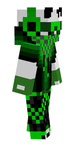 Black skin: body, right side render