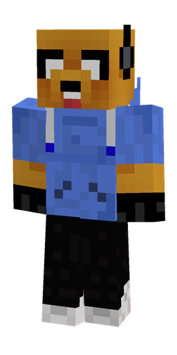 Black skin: body, front render
