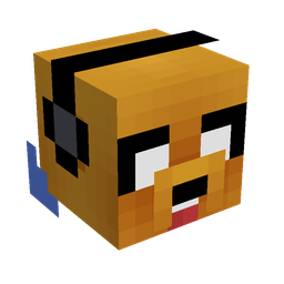 Black skin: head render