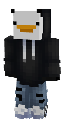 Black skin: body, front render