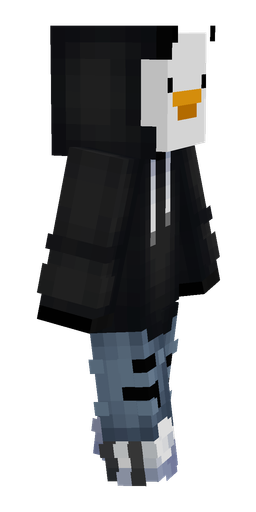 Black skin: body, right side render