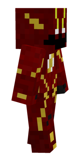Red skin: body, right side render