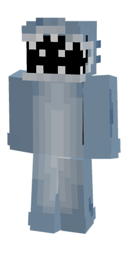 Blue skin: body, front render