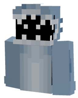 Blue skin: bust render