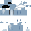 Blue skin: raw texture render