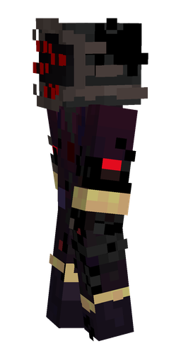 Black skin: body, left side render