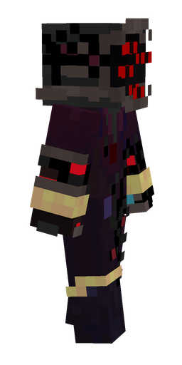 Black skin: body, right side render