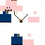 Blue skin: raw texture render