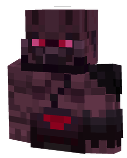 Black skin: bust render