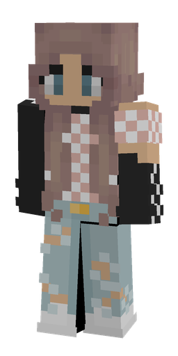 Black skin: body, front render