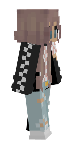 Black skin: body, right side render