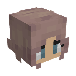 Black skin: head render