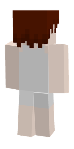 Brown skin: body, back render