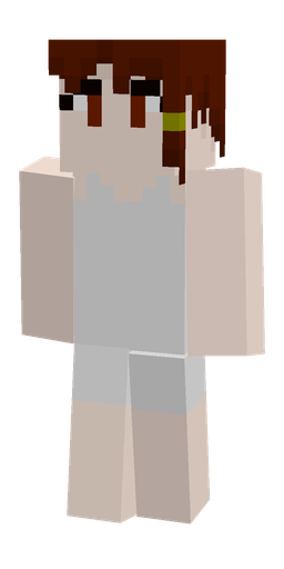 Brown skin: body, front render