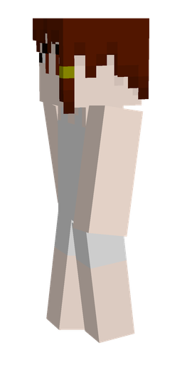Brown skin: body, left side render