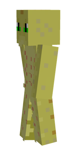 Slim skin: body, left side render
