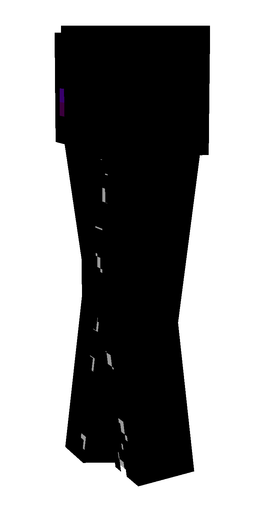 Black skin: body, left side render