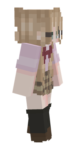Black skin: body, right side render
