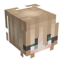 Black skin: head render