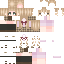 Black skin: raw texture render