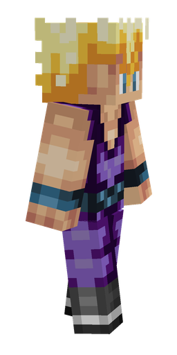 Black skin: body, right side render