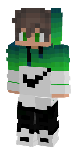 Black skin: body, front render