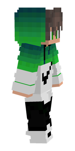 Black skin: body, right side render