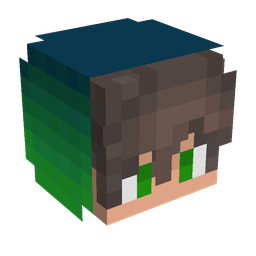 Black skin: head render