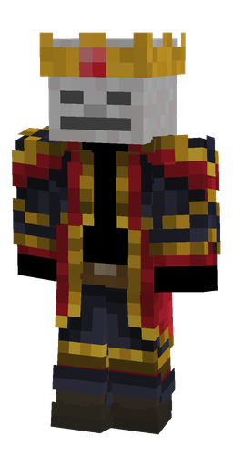 Blue skin: body, front render