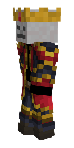 Blue skin: body, left side render