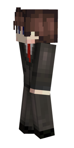 Black skin: body, left side render
