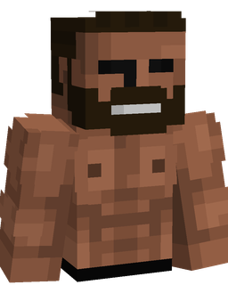 Black skin: bust render