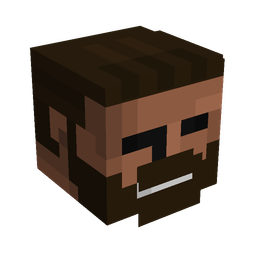 Black skin: head render