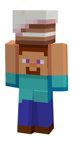 Blue skin: body, front render