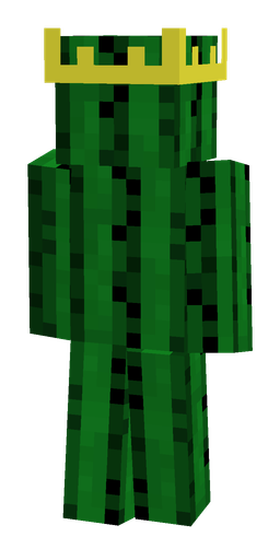 Green skin: body, back render