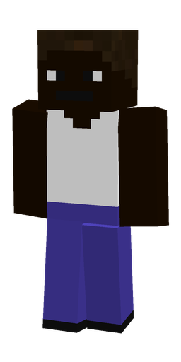 Black skin: body, front render